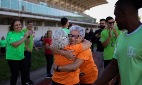Olimpíadas Viva Melhor reúnem a terceira idade em provas de atletismo em VR